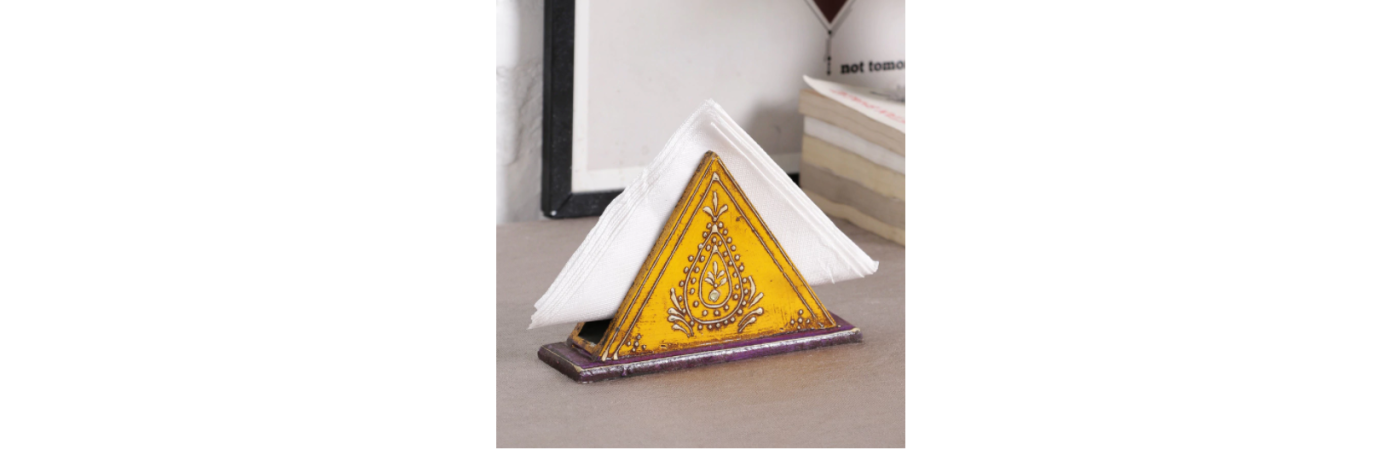 Yellow Tissue Holder Yellow Tissue Holder